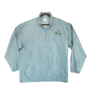 2016 Team USA Olympic Road To Rio De Janeiro Parrot Windbreaker Size 2XL 1/4 Zip